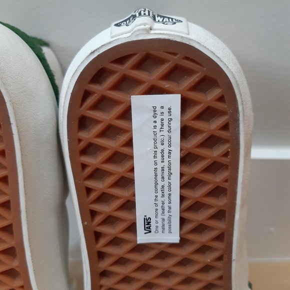 Vans - SK8-HI - greenhouse/blanc - Men's size 9 - NEW - Picture 13 of 14